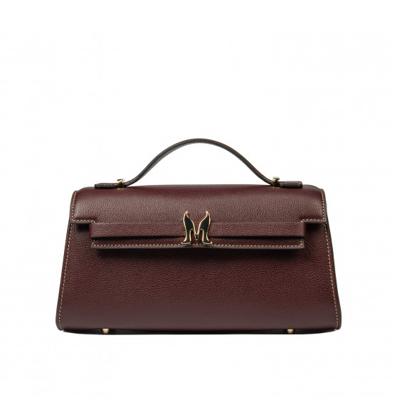 Dame skuldertaske 041g bordeaux