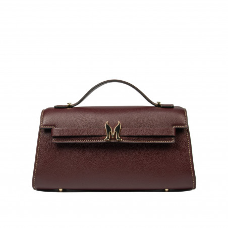 Dame skuldertaske 041g bordeaux