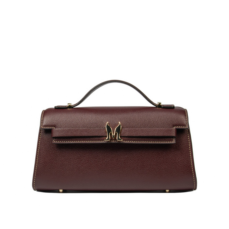 Dame skuldertaske 041g bordeaux