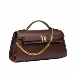Dame skuldertaske 041g bordeaux