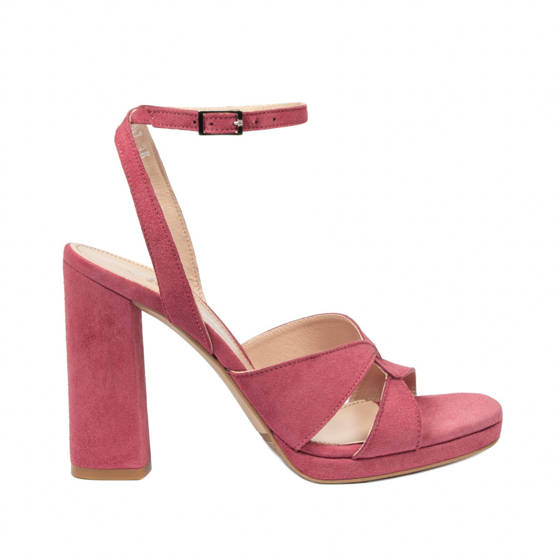 Damesandaler 1347 rosa ruskind