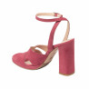 Damesandaler 1347 rosa ruskind