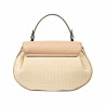 Damehåndtaske 043g 01 biz nude+raffia