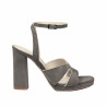 Damesandaler 1347 sandfarvet ruskind