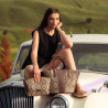 Strandtaske til dame 044g raffia kakao lifestyle