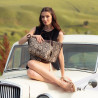 Strandtaske til dame 044g raffia kakao lifestyle