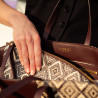 Strandtaske til dame 044g raffia kakao lifestyle