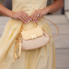 Damehåndtaske 042g smørgul+raffia lifestyle