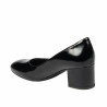 Elegante damesko 1356 sort lak