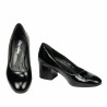 Elegante damesko 1356 sort lak