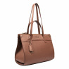 Dame skuldertaske 047g karamelbrun