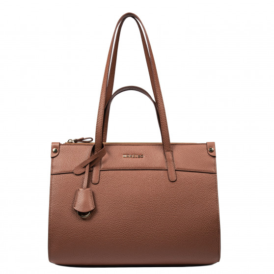 Dame skuldertaske 047g karamelbrun