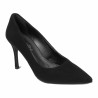 Elegante damesko 1320 sort velour
