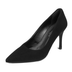 Elegante damesko 1320 sort velour