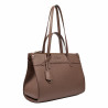 Dame skuldertaske 047g chokoladebrun