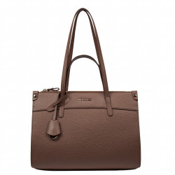 Dame skuldertaske 047g chokoladebrun