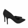 Elegante damesko 1320 sort velour