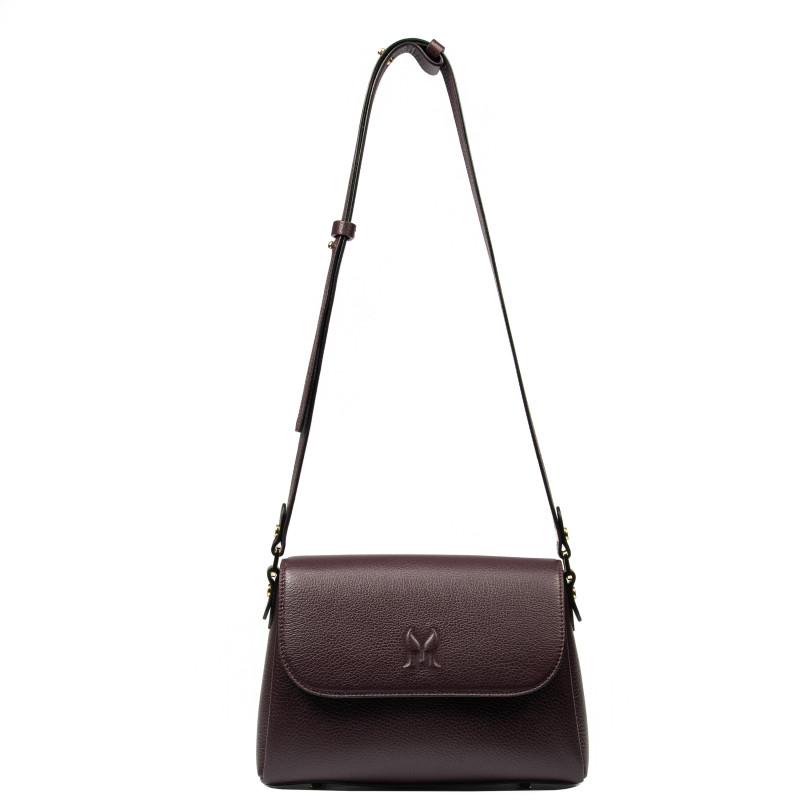 Dame skuldertaske 040g black cherry