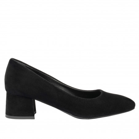 Elegant damesko 1331 sort velour
