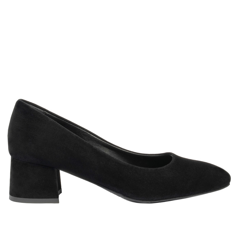Elegant damesko 1331 sort velour