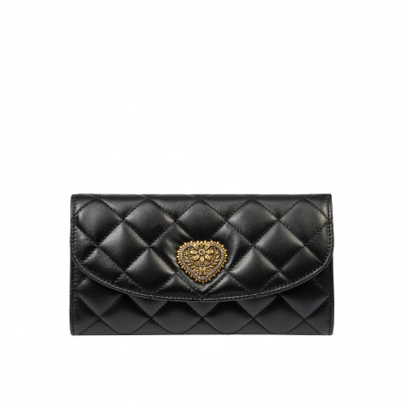 Dame skuldertaske 048g nappa sort