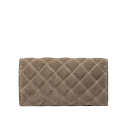 Dame skuldertaske 048g ruskind sandsten