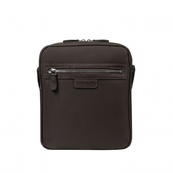 Mænds skuldertaske 304g 01 espresso