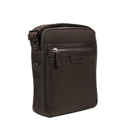 Mænds skuldertaske 304g 01 espresso
