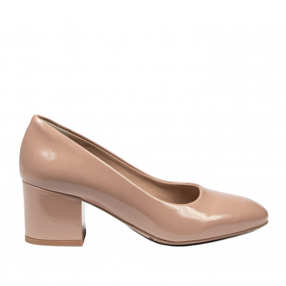 Elegante damesko 1356 lak beige