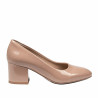 Elegante damesko 1356 lak beige