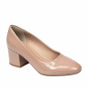 Elegante damesko 1356 lak beige