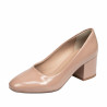 Elegante damesko 1356 lak beige