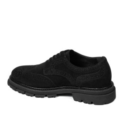 Casual herresko 989 sort ruskind 01