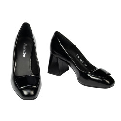 Elegante damesko 1324 sort lak