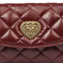 Dame skuldertaske 048g bordeaux