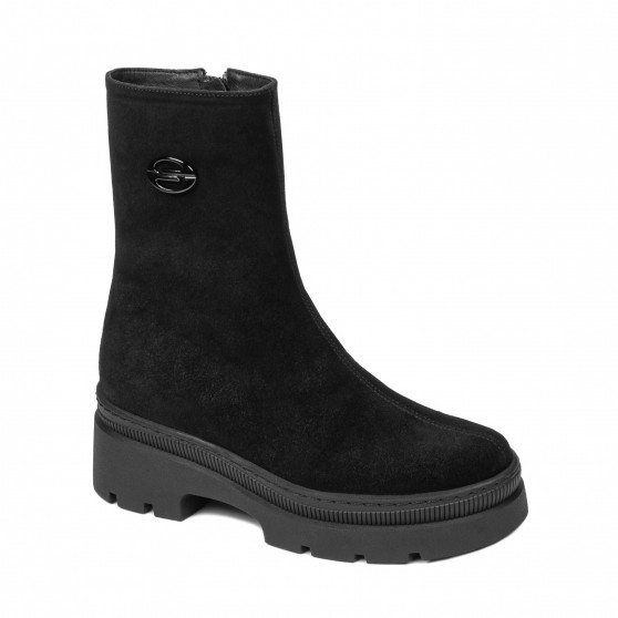 Dame støvler 3408 sort bufo