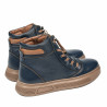 Herrestøvler 4152 indigo kombineret