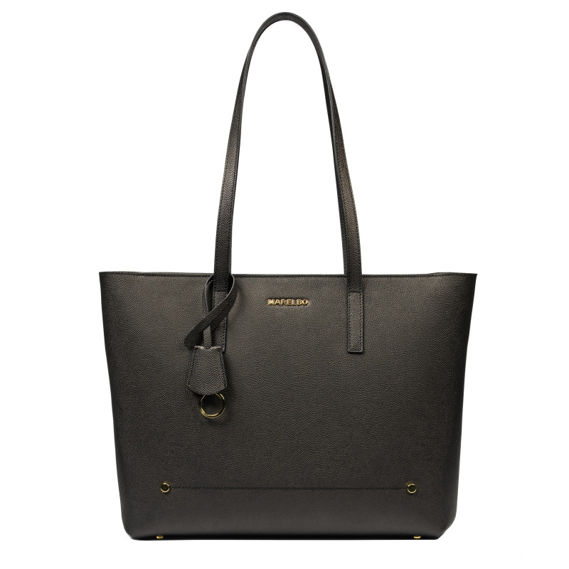 Dame skuldertaske 034g sort kaviar
