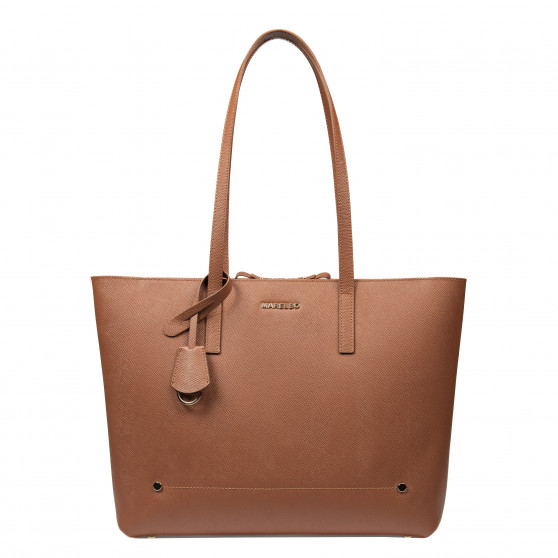Dame skuldertaske 034g sathiano karamel
