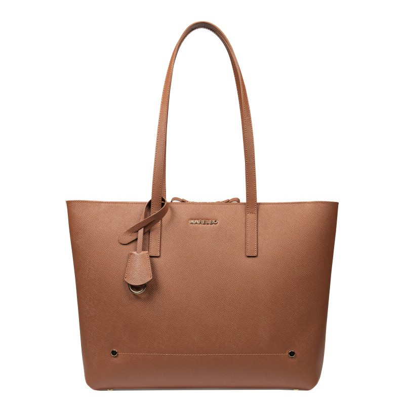 Dame skuldertaske 034g sathiano karamel