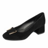Damesko elegante 1321 sort ruskind