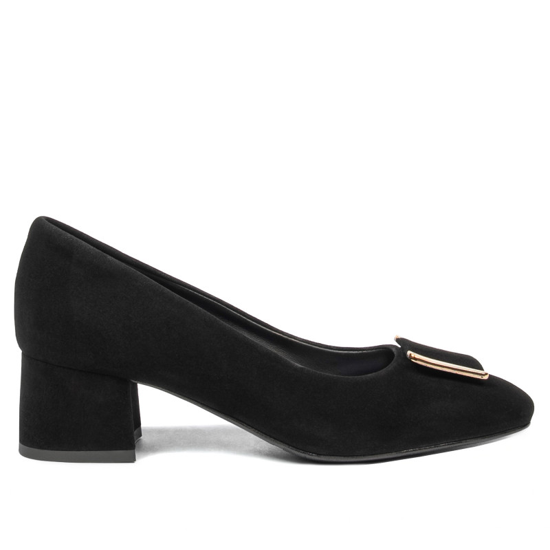Damesko elegante 1321 sort ruskind