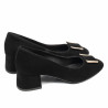 Damesko elegante 1321 sort ruskind