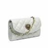 Dame skuldertaske 048g panna safiano