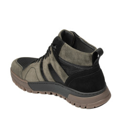 Herrestøvler 4153 bufo kaki+sort