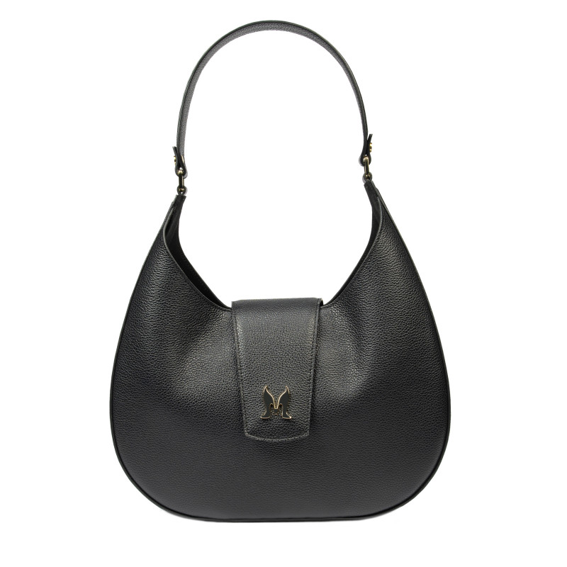 Sort skuldertaske 050g biz til dame