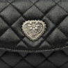 Dame skuldertaske 048g 01 sort kaviar