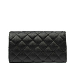 Dame skuldertaske 048g 01 sort kaviar