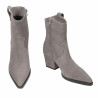 Damesko med hæl 1411 nubuck sand