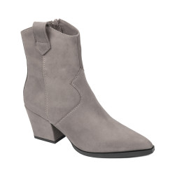 Damesko med hæl 1411 nubuck sand